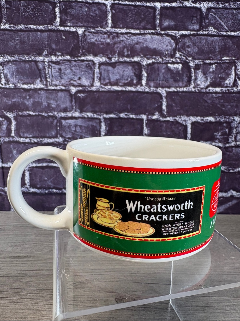 Vintage Oysterettes Soup Mug